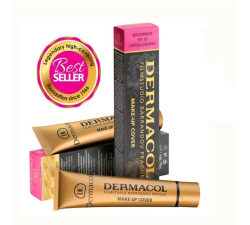 DERMACOL makeup cover, high-efficiency concealer foundation 30g