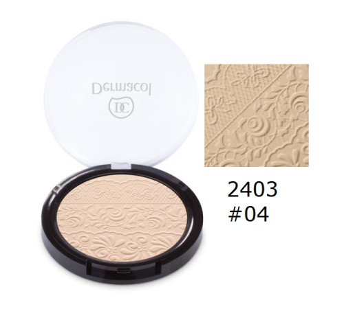 Compact Powder with Lace Relief